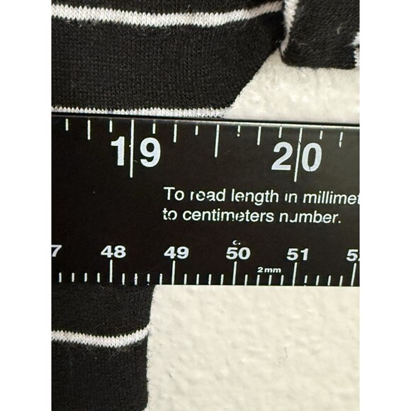 Altar’d State Black And White Striped Button Back Short Sleeve‎ Dress S Pockets - Picture 9 of 10